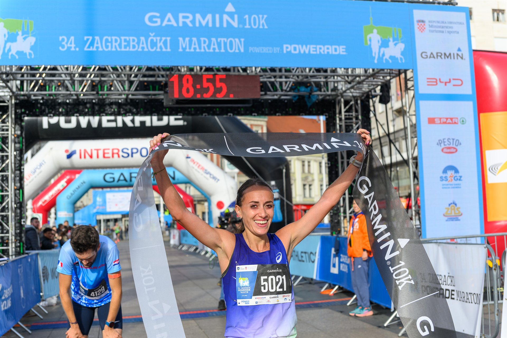 Matea Parlov Koštro, fastest woman in the Garmin 10K race