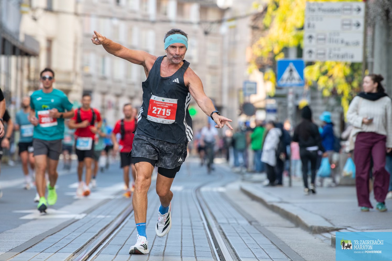 Marathon finish line